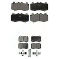 thumbnail image 1 of TEC Front Rear Ceramic Brake Pads Kit for Car Jeep Grand Cherokee Dodge Durango KTC-100674, 1 of 2