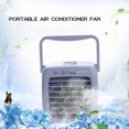 thumbnail image 3 of Mini Portable Air Conditioner Fan Desk USB Air Conditioning Cooling Air Fan Cooler Cooling Humidifier, 3 of 8
