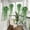 White, variant on Dpityserensio 4pc Artificial Artificial Hanging Flowers Artificial Flower Vines Chlorophytum Plastic Artificial Flowers Outdoor Flowers Fall Decor