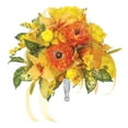 FloraCraft Floral Dry Foam Gala Bouquet Holder 4"x9" Clear Handle