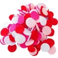 thumbnail image 1 of Playfully Ever After Pink, Light Pink, Red & White Craft Felt Circles (4 Inch - 15pc), 1 of 5