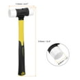 thumbnail image 2 of Uxcell Rubber Mallet Hammer 22oz 38mm Dia Double-Faced Soft Nylon Installation Hammers, 2 of 6