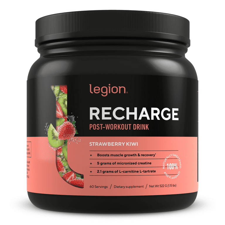 Legion Recharge Post Workout Supplement - All Natural Muscle