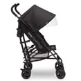 thumbnail image 3 of Jeep PowerGlyde Plus Stroller by Delta Children Lightweight Travel Stroller with Smoothest Ride, Aluminum Frame, 4-Position Recline, Extra Large Storage Basket, Black, 3 of 5