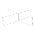 thumbnail image 2 of DYNWAVECA Support Pliable pour Réfrigérateur Support de Bac à Glace Support de Bac de Rangement Pratique Support de Valise en Acier Inoxydable pour Pique-Nique Patio Randonnée Incurvé, 2 of 10
