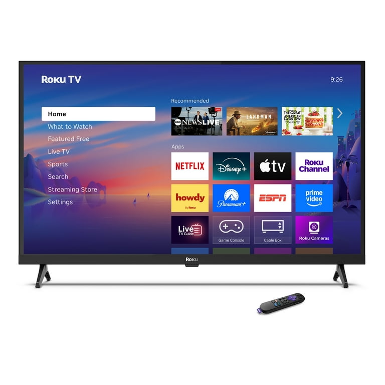 Roku Smart TV 2025 – 32-Inch Select Series, 1080p Full HD TV