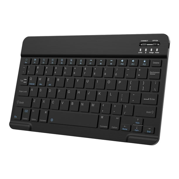 Teclado Bluetooth TOHAKATA Ultra-Slim para iPad Negro