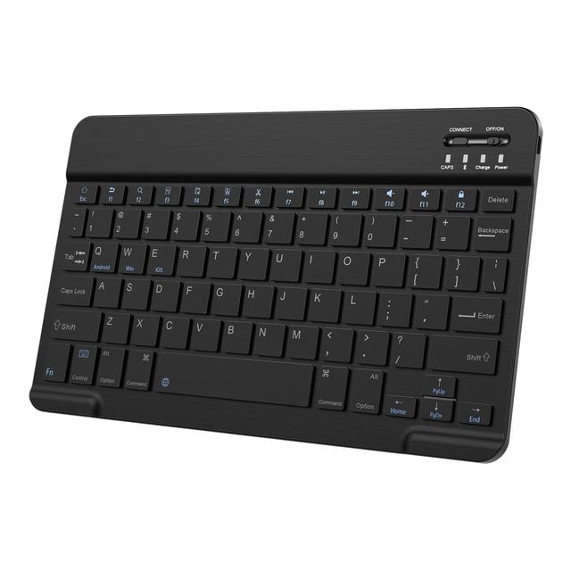 Teclado Bluetooth TOHAKATA Ultra-Slim para iPad Negro