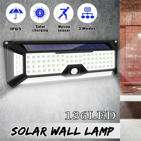 Creative Design 136 Led Solar Lights Outdoor With Mounting Pole 4