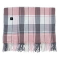 thumbnail image 1 of Hearth & Gear Usb Three Mode Heating Heating In Autumn And Winter Heated Shawl Wraps For Corded Heated Blanket Soft Zipper Shawl Wraps 2025 Winter Warm USB Powered Heating Scarf Blanket Grey Neck, 1 of 3