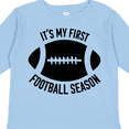 thumbnail image 4 of Inktastic It's My 1st Football Season Boys or Girls Long Sleeve Toddler T-Shirt, 4 of 5