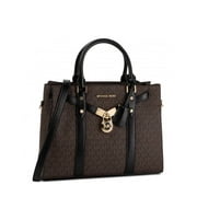 Michael Kors Signature Logo Nouveau Hamilton Large Satchel
