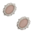 thumbnail image 6 of Masteelf 2pcs Oval Vintage Frame Retro Picture Frames Wall Hanging Photo Display Frame White Ornate Frame Decoration for Elegant Photo Displays, 6 of 7