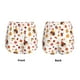 thumbnail image 3 of Balery Autumn Maple Leaf with Hedgehog Pantalones cortos deportivos para mujer con forro y dos bolsillos, elásticos, para entrenamiento, gimnasio, yoga-Large, 3 of 7