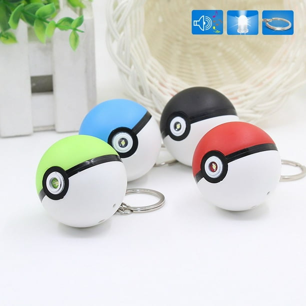 Pokemon led hotsell keychain