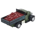 thumbnail image 4 of Modelo de camión de transporte Diecast 1:32, coche de aleación de juguete, transportador clásico Retro americano para niños, 4 of 8