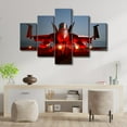 thumbnail image 4 of TISHIRON 5PCS Framed Canvas Wall Art Set,60"x40" Hornet Strike Fighter Airplane Canvas Art Decor, 4 of 7