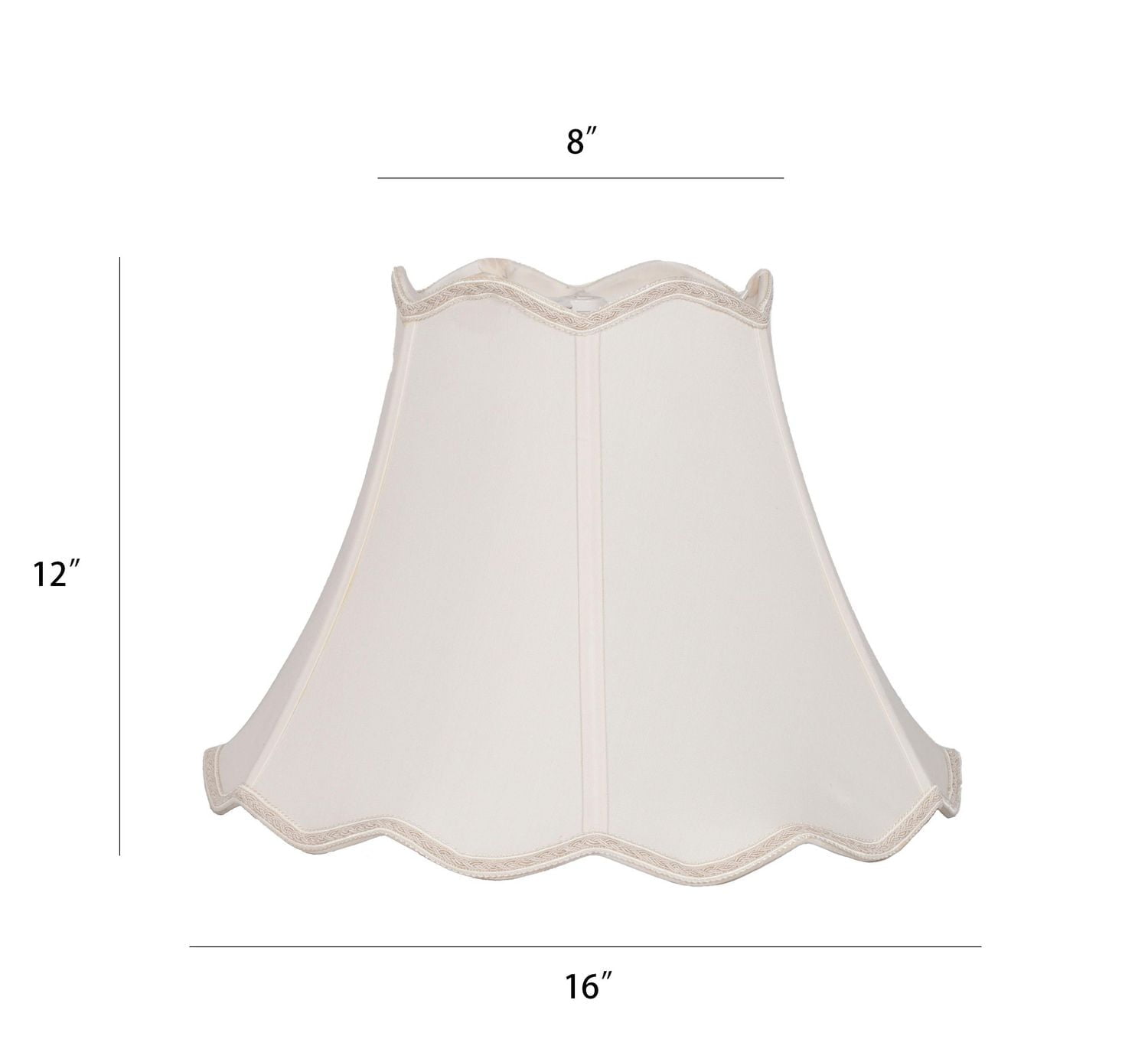 HOMETRENDS Lamp Shade, 16", linen