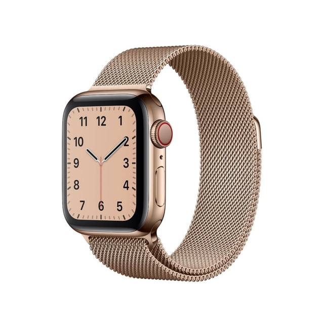 Correa de metal para Apple Watch de 38 mm en oro rosa