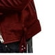thumbnail image 4 of Chaqueta de cuero con descuento Lilgiuy para mujer, chaqueta corta de cuero sintético con manga larga y cremallera frontal, abrigo informal de motociclista, abrigo de talla grande, 4 of 4