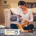 thumbnail image 5 of Panther Armor Cat Scratch Furniture Protector, Gloss 8 Sheet Pack w 64 Twist Pins (4XL+4L), 5 of 7