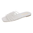 thumbnail image 2 of Sandalias de playa planas con punta abierta y punta abierta para mujer Wmkox8yii  ytu7572, 2 of 5
