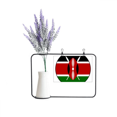 thumbnail image 1 of Kenya Africa National Emblem Tarjeta de jarrón de lavanda artificial, 1 of 3