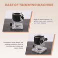 thumbnail image 4 of Trimmer Machine Base Woodworking Cutter Electric Power Tool Accessories Plunge Router, 4 of 9