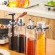 thumbnail image 4 of Yuarrent Olla de almacenamiento de aceite con dispensador de cocina a escala, contenedor de salsa de soja de vidrio de borosilicato de gran capacidad, Cocina y Comedor 500ml Yuarrent HA066383-02, 4 of 6