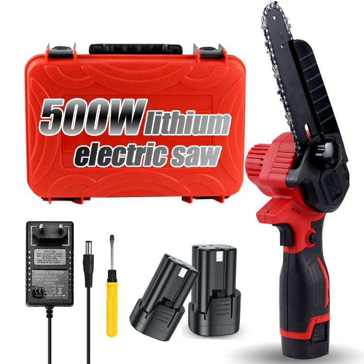 6inch Electric Saw Portable 2Battery Electric Saw for Cutting Branch