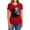 Red, variant on The Hobbit Gollum Poster Women's T Shirt, Red, Medium