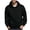 Black, variant on Womens Glitter Hoodies Trendy Sequin Long Sleeve Crew Neck Pullover Tops Oversized Shinny Casual Sweatshirt