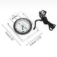 thumbnail image 2 of Outdoor Compass Sport Camping Hiking Compass Mountaineering Travel Professional Survival Compass, 2 of 5