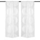thumbnail image 1 of Cortina de ventana circular de encaje blanco DII (juego de 2) Design Imports  CAMZ35222, 1 of 2