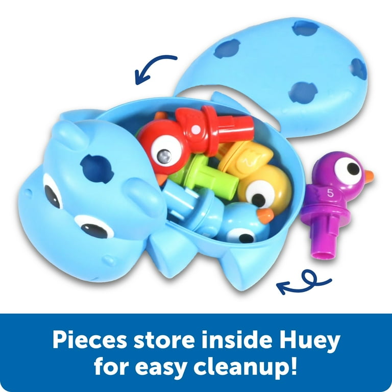 Learning Resources Huey The Fine Motor Hippo, Counting and Color