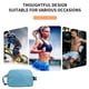 thumbnail image 4 of Bolsa de pecho impermeable de nailon azul para cruzar el cuerpo para hombres y mujeres, bolso de mensajero todo combinado para deportes al aire libre corriendo cinturón de cadera, 4 of 6