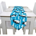 thumbnail image 4 of Coolnut Table Runner 13"x90", Penguins On Ice Washable Table Cloth Runner for Holiday Home Wedding Table Top Decoration, 4 of 5
