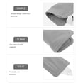 thumbnail image 3 of WASHWEPE Door Covers Grey For Quiet Environment 2Pcs 8.3X3.1X0.1In, 3 of 6