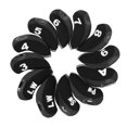 thumbnail image 4 of Golf Club Cover Blade, Multi Purpose Putter Head Covers Wear Resistant With Digital Number For Training ANGGREK Negro, 4 of 8