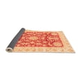 thumbnail image 2 of Ahgly Company Indoor Rectangle Abstract Orange Modern Area Rugs, 4' x 6', 2 of 4