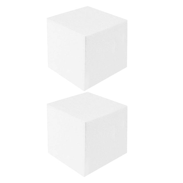2pcs Creative Shaped Foam Cakes Multi-function Cake Models Gathering Cake Dummies Gathering Fake Cakes Multi-function Cake Dummies