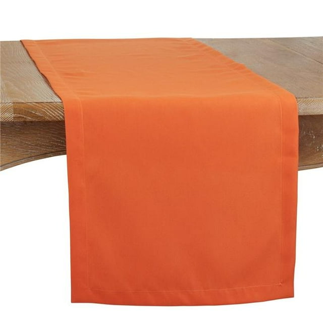 Saro 321.PM1690B 16 x 90 Po Design Décontracté Tous les Jours Chemin de Table Oblongue&44; Rose