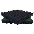 thumbnail image 2 of Rubber-Cal "Eco-Safety" Interlocking Playground Tiles - 2.50 x 19.5 x 19.5 inch - 40 Pack - 111 Square Feet Coverage - Black, 2 of 9