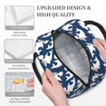 thumbnail image 2 of Disketp Shark Bolsa Térmica para Almuerzo, Lonchera con Abertura Amplia y Gran Capacidad, Organizador Reutilizable para Mujeres, Hombres y Adultos, 2 of 3