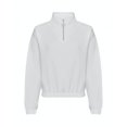 thumbnail image 1 of Awdis - Suéter Crop Top Just Hoods para Mujer (Blanco Ártico), 1 of 1
