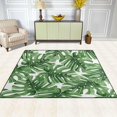 thumbnail image 3 of Coolnut Tropical Palm Leaves Non-Slip Runner Rug Washable Soft Absorbent Living Room Rugs for Bedroom 80x58 Inches Home Decor, 3 of 7
