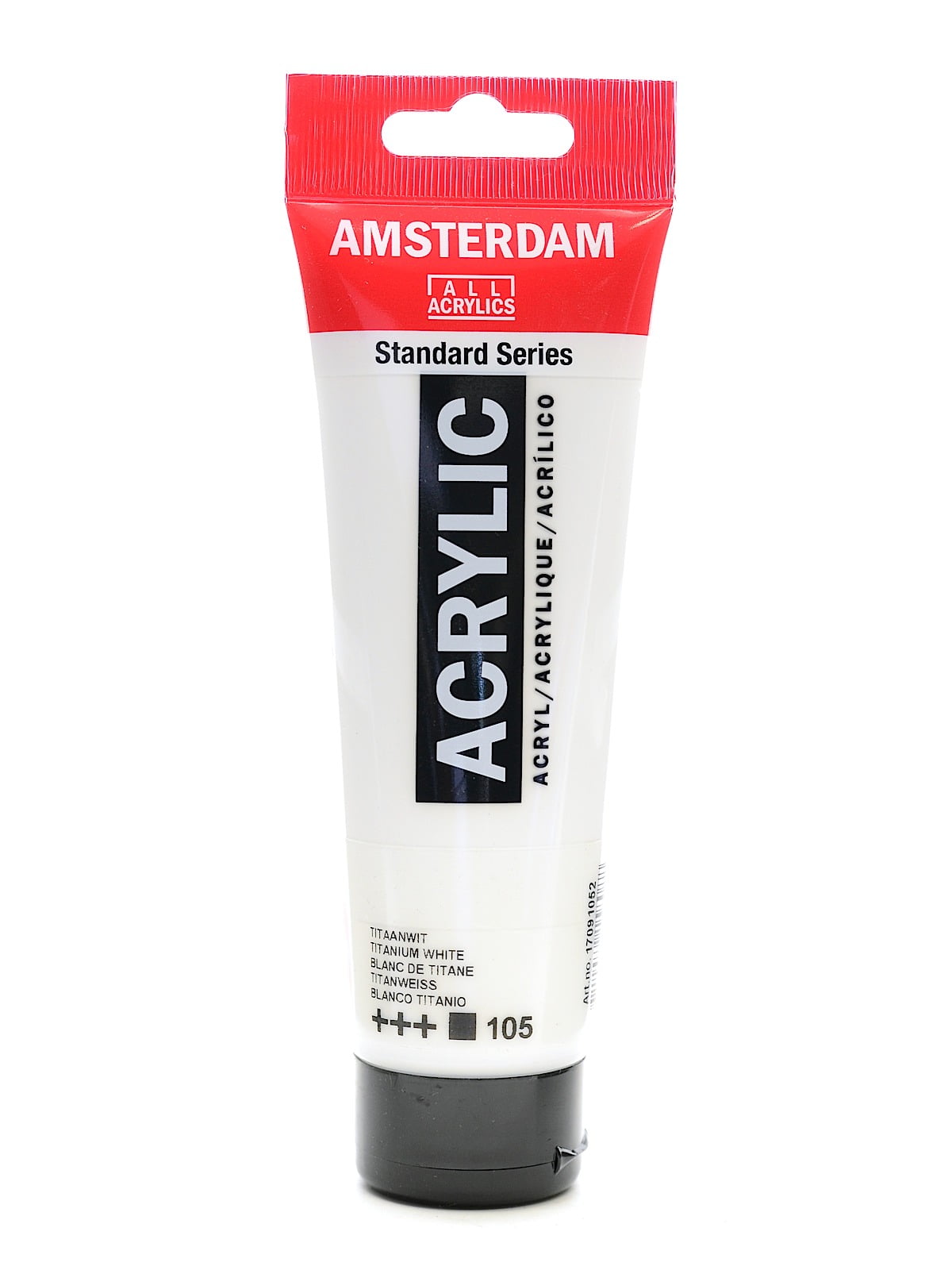 Standard Series Acrylic Paint titanium white, 120 ml (pack of 3)