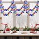 thumbnail image 5 of Tiras peludas navideñas | Guirnalda festiva de flecos para decoración navideña | Decoración de plástico de 200 cm de largo para árbol, puerta, pared y fiesta, 5 of 7