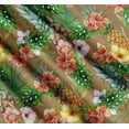 thumbnail image 3 of Soimoi Cotton Poplin Fabric Floral,Monstera Leaves & Pine Fruits Decor Fabric Printed Yard 42 Inch Wide, 3 of 7