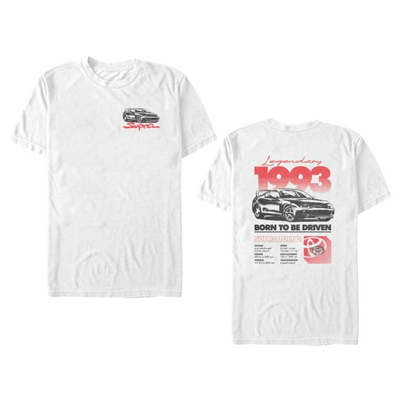 Mens Toyota Supra Turbo Born To Be Driven T Shirt